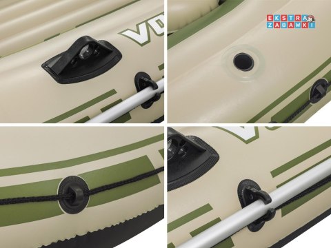 Bestway Dmuchany 3osob Ponton + wiosła 294 x 137cm Voyager X3 Raft 65164