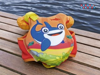 Bestway Kamizelka do pływania dla niemowlaka do 14kg grafika Rekin 90150