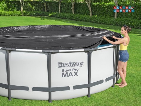 Bestway Pokrywa na basen stelażowy 549cm plandeka ochronna 58039