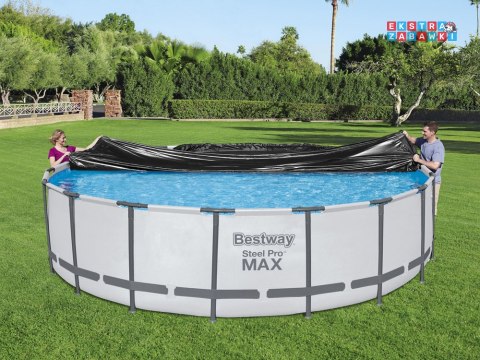 Bestway Pokrywa na basen stelażowy 549cm plandeka ochronna 58039