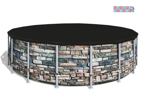 Bestway Pokrywa na basen stelażowy 549cm plandeka ochronna 58039