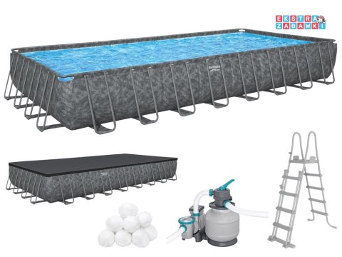 Bestway Basen stelażowy CAŁOROCZNY 956x488x132cm 7w1 561KJ