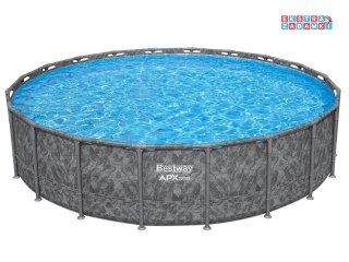 Bestway Basen stelażowy całoroczny 610x 132cm APX365 pompa drabinka 561KE