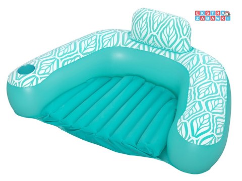 Bestway Dmuchany FOTEL do wody Deluxe Comfort Plush 145x120cm 43719