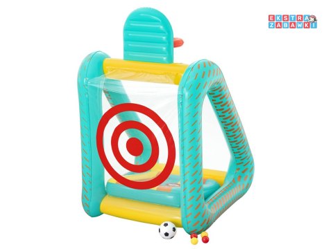 Bestway Gra ogrodowa 3w1 koszykówka + piłka nożna + cel 127x109x178cm 52813