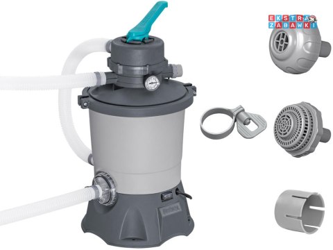 Bestway Pompa piaskowa do basenu 3596 l/h na kulki filtracyjne 58515
