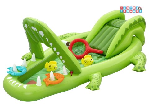 [BE53169] Wodny plac zabaw krokodyl 53169 234x163x87 cm zjeżdżalnia i akcesoria Bestway