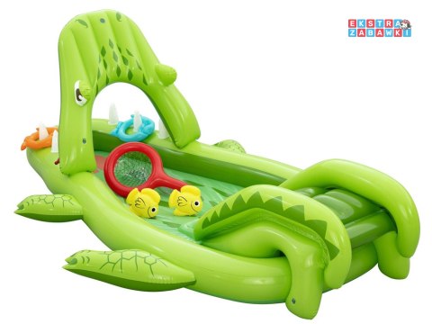 [BE53169] Wodny plac zabaw krokodyl 53169 234x163x87 cm zjeżdżalnia i akcesoria Bestway