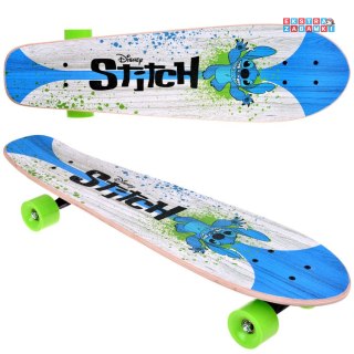 [SP0843] Drewniana deskorolka dla dzieci Disney STITCH do 50 kg
