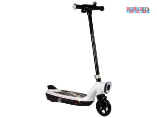 [13569] Hulajnoga Elektryczna KL-168 12V/7Ah 9-11 km/h LED - biały