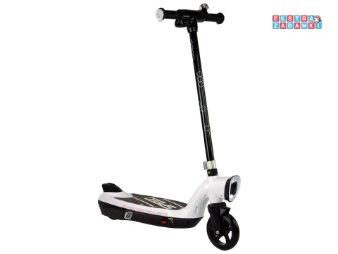 [13569] Hulajnoga Elektryczna KL-168 12V/7Ah 9-11 km/h LED - biały