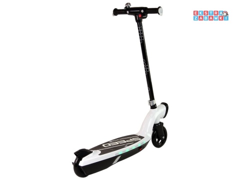 [13569] Hulajnoga Elektryczna KL-168 12V/7Ah 9-11 km/h LED - biały