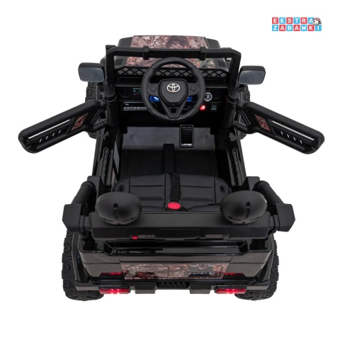 [JJ2099] Toyota FJ Cruiser na akumulator 4x4 (2x15W 2x30W) 12V/7Ah koła EVA pilot LED - czarny / moro