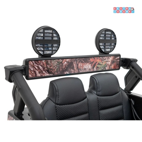 [JJ2099] Toyota FJ Cruiser na akumulator 4x4 (2x15W 2x30W) 12V/7Ah koła EVA pilot LED - czarny / moro