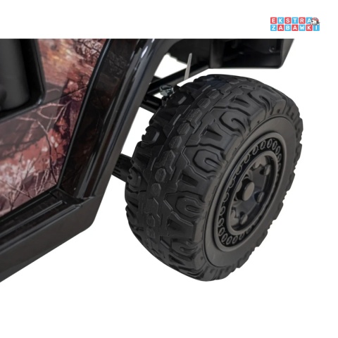[JJ2099] Toyota FJ Cruiser na akumulator 4x4 (2x15W 2x30W) 12V/7Ah koła EVA pilot LED - czarny / moro