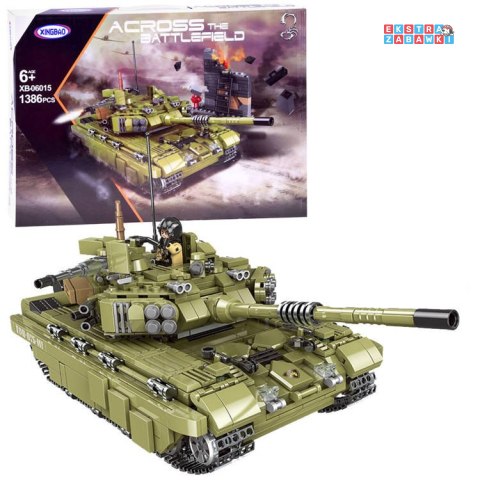 [ZA3471] Klocki wojskowe czołg Scorpio Tiger 1386 el.