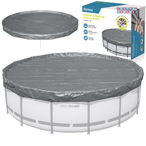 Bestway Pokrywa na basen 427 cm LINIA PREMIUM 58950