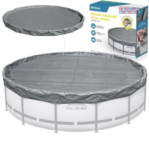 Bestway Pokrywa na basen 457 cm LINIA PREMIUM 58951