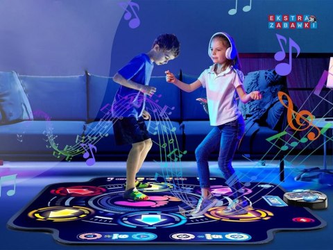 [IN0180] Duża muzyczna mata taneczna dla dzieci z bluetooth
