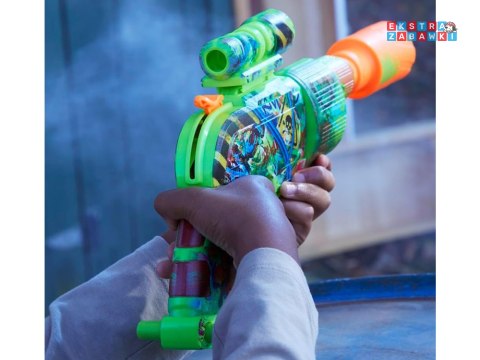 [ZA6190] Hasbro pistolet NERF Zombie Driller z celownikiem 16x pianowe naboje