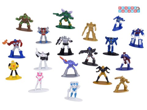 [ZA6185] Hasbro Transformers figurki kolekcjonerskie metalowe 18 szt. Seria 3