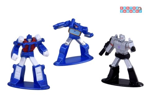 [ZA6185] Hasbro Transformers figurki kolekcjonerskie metalowe 18 szt. Seria 3