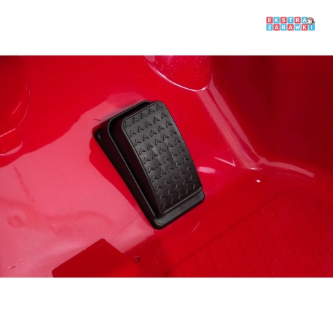 [SX3518] Autko Mini Cooper na akumulator 2x35W 12V/7Ah koła EVA Bluetooth LED z przodu i z tyłu pilot - czerwony
