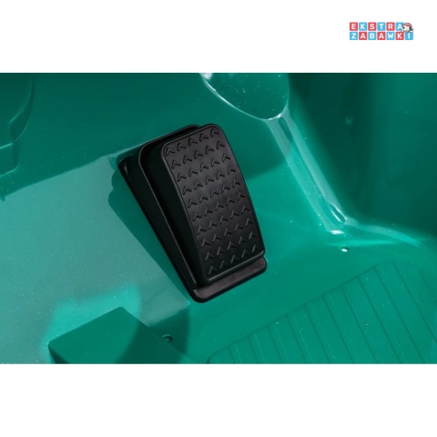 [SX3518] Autko Mini Cooper na akumulator 2x35W 12V/7Ah koła EVA Bluetooth LED z przodu i z tyłu pilot - zielony