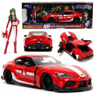 [ZA6184] Samochód metalowy Robotech Miriya Sterling & 2020 Toyota Supra 1:24