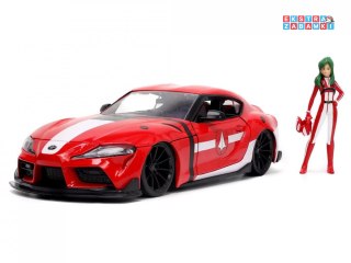 [ZA6184] Samochód metalowy Robotech Miriya Sterling & 2020 Toyota Supra 1:24