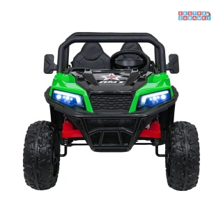 [XB-1038A] Pojazd Farmer Truck X-POWER na akumulator 4x200W 24V/7Ah EVA LED ekoskóra Bluetooth pilot - zielony