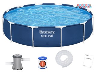 Bestway Basen stelażowy 366cm x 76cm 8w1 56681