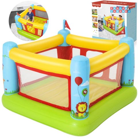 Bestway Dmuchany ZAMEK do skakania dla dzieci Kojec Fisher Price 93553