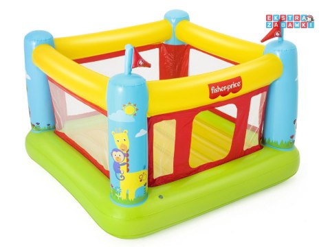 Bestway Dmuchany ZAMEK do skakania dla dzieci Kojec Fisher Price 93553