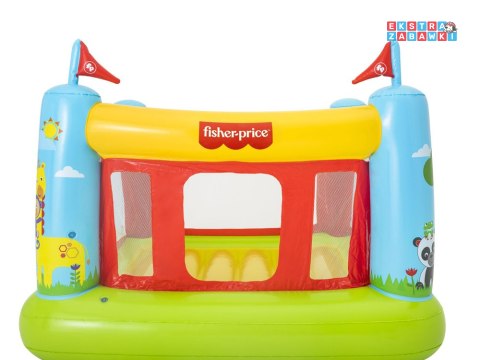 Bestway Dmuchany ZAMEK do skakania dla dzieci Kojec Fisher Price 93553