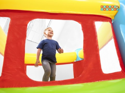 Bestway Dmuchany ZAMEK do skakania dla dzieci Kojec Fisher Price 93553