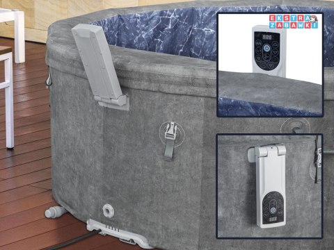Bestway Lay-Z-Spa Carrara AirJet 6 hydromasaż 4-6os WiFi aplikacja 6001V