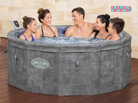 Bestway Lay-Z-Spa Carrara AirJet 6 hydromasaż 4-6os WiFi aplikacja 6001V