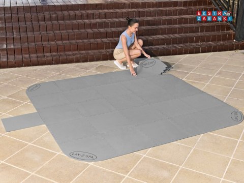 Bestway Ochronna podłoga Mata pod Lay-Z-Spa w formie puzzli 196x196cm 60334
