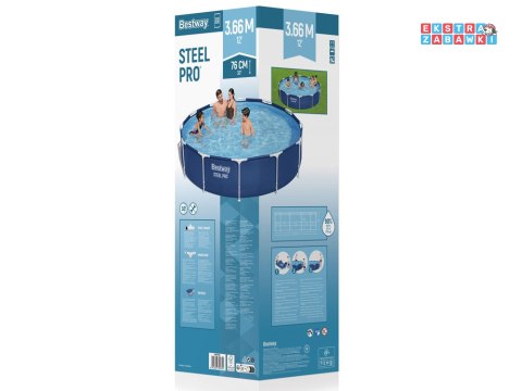 Bestway basen stelażowy 366x76 cm 6,473L 56706