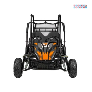 [GK014] BUGGY Spalinowy 212cc LUCKY SEVEN dwuosobowy czterosuwowy chłodzony powietrzem - pomarańczowy