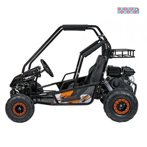 [GK014] BUGGY Spalinowy 212cc LUCKY SEVEN dwuosobowy czterosuwowy chłodzony powietrzem - pomarańczowy