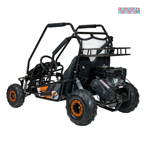 [GK014] BUGGY Spalinowy 212cc LUCKY SEVEN dwuosobowy czterosuwowy chłodzony powietrzem - pomarańczowy