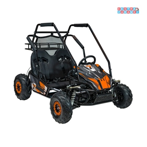 [GK014] BUGGY Spalinowy 212cc LUCKY SEVEN dwuosobowy czterosuwowy chłodzony powietrzem - pomarańczowy