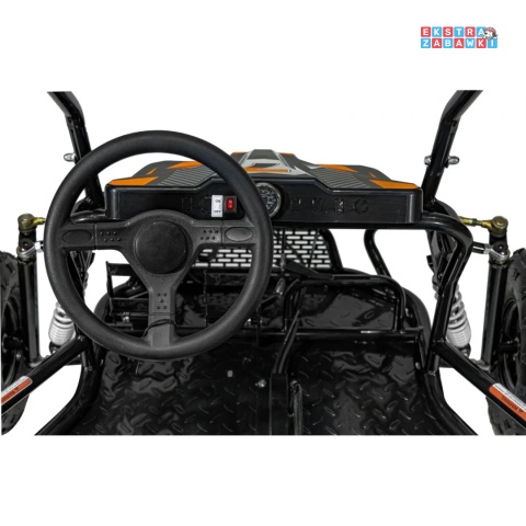 [GK014] BUGGY Spalinowy 212cc LUCKY SEVEN dwuosobowy czterosuwowy chłodzony powietrzem - pomarańczowy