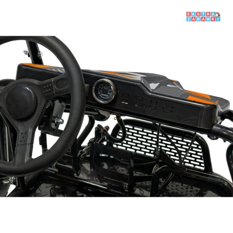 [GK014] BUGGY Spalinowy 212cc LUCKY SEVEN dwuosobowy czterosuwowy chłodzony powietrzem - pomarańczowy
