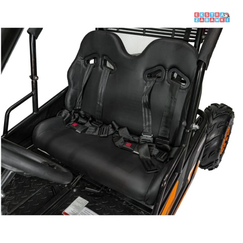 [GK014] BUGGY Spalinowy 212cc LUCKY SEVEN dwuosobowy czterosuwowy chłodzony powietrzem - pomarańczowy