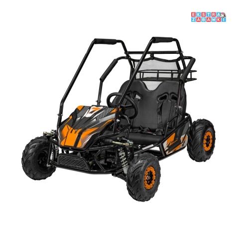 [GK014] BUGGY Spalinowy 212cc LUCKY SEVEN dwuosobowy czterosuwowy chłodzony powietrzem - pomarańczowy