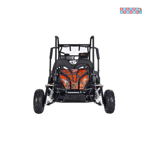 [GK014B] Buggy spalinowy dwuosobowy LUCKY SEVEN LIFT - 125cc jednocylindrowy czterosuwowy - pomarańczowy