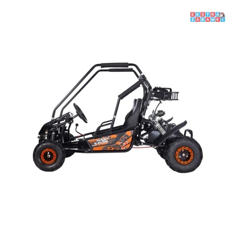 [GK014B] Buggy spalinowy dwuosobowy LUCKY SEVEN LIFT - 125cc jednocylindrowy czterosuwowy - pomarańczowy